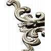 Baroque Acanthus Corner STL