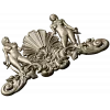 Shell Maidens Cartouche - STL 3D model for CNC milling
