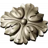 Флоральный медальон - 3D модель STL для ЧПУ