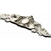 Грифонный картуш с медальоном - 3D модель STL для ЧПУ