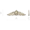 Грифонный картуш с медальоном - 3D модель STL для ЧПУ