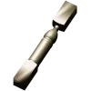 Мебельная ножка с рельефной "ананасной" вставкой - STL для ЧПУ