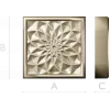 Golden Mandala Panel
