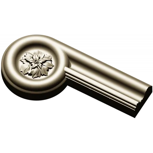 Florentine Rosette - STL 3D model for CNC