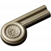 Fluted Rosette Terminal - STL 3D model for CNC
