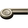 Fluted Rosette Terminal - STL 3D model for CNC