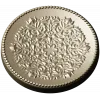 Circular Floral Rosette - STL 3D model for CNC milling