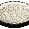 Circular Floral Rosette - STL 3D model for CNC milling