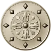 Aurelian Rosette - high-detail STL 3D model for CNC carving