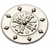 Aurelian Rosette - high-detail STL 3D model for CNC carving