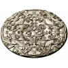 Circular Floral Rosette STL 3D Model for CNC