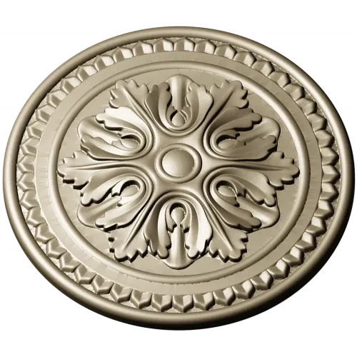 Acanthus Rosette STL 3D Model for CNC Router
