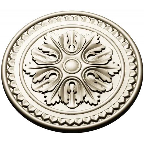 Acanthus Rosette STL 3D Model for CNC Router