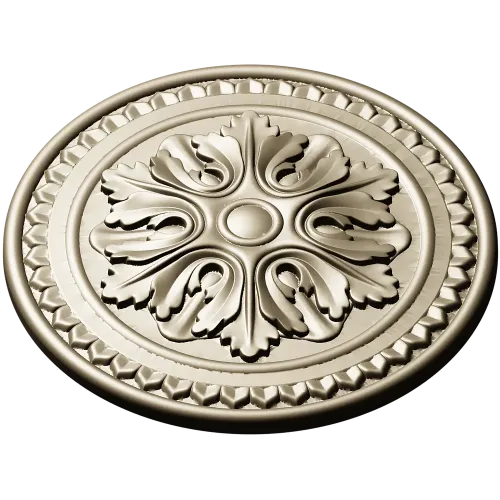Acanthus Rosette STL 3D Model for CNC Router
