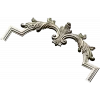 Baroque Acanthus Crest - STL 3D Model for CNC Routing