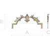 Baroque Acanthus Crest - STL 3D Model for CNC Routing