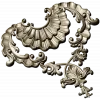 Rococo Shell & Acanthus Centerpiece - STL 3D Model for CNC
