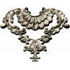 Rococo Shell & Acanthus Centerpiece - STL 3D Model for CNC