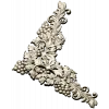 Rococo Grapevine Corner STL - 3D Model for CNC Milling