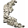 Rococo Grapevine Corner STL - 3D Model for CNC Milling