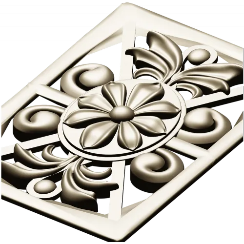 Florentine medallion relief - STL for CNC milling