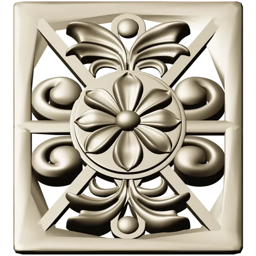 Florentine medallion relief - STL for CNC milling