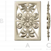 Florentine medallion relief - STL for CNC milling