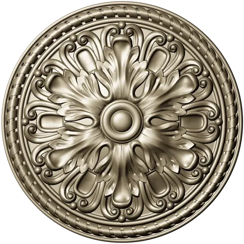Acanthus Rosette STL for CNC