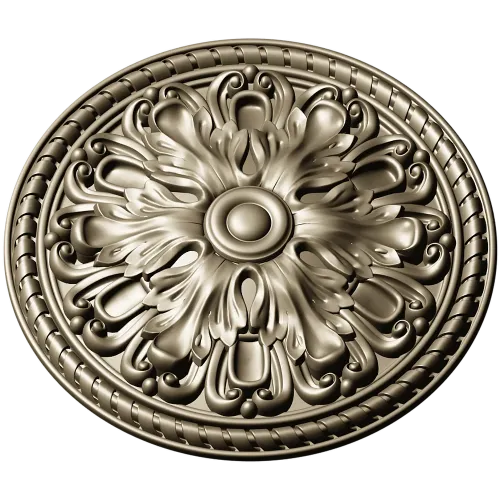 Acanthus Rosette STL for CNC