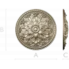 Acanthus Rosette STL for CNC