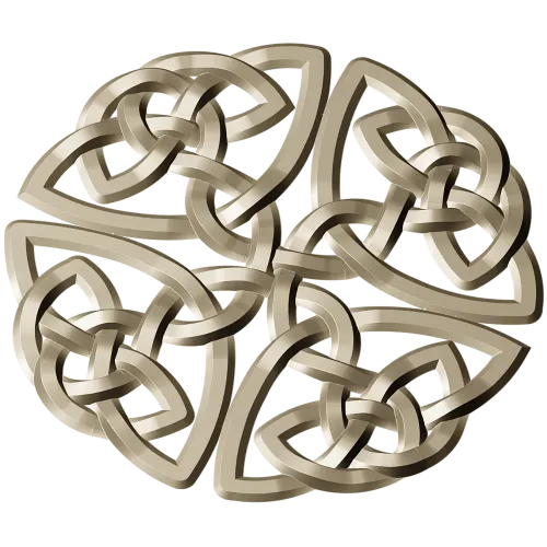 Кельтская розетка - 3D модель STL для ЧПУ