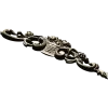 Рельефная накладка "Корзина роз" - 3D модель STL для ЧПУ