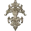 Baroque Vase Relief - STL 3D model for CNC decorative carving