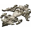 Baroque Vase Relief - STL 3D model for CNC decorative carving