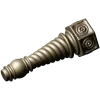 Spiral Turned Furniture Leg - STL 3D Model for CNC Milling