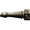 Spiral Turned Furniture Leg - STL 3D Model for CNC Milling