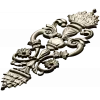 Pompadour Acanthus Applique - STL 3D model for CNC