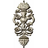 Pompadour Acanthus Applique - STL 3D model for CNC