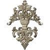 Ornate Urn and Acanthus Relief - STL 3D model for CNC