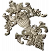 Ornate Urn and Acanthus Relief - STL 3D model for CNC