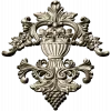 Ornate Urn and Acanthus Relief - STL 3D model for CNC