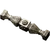 Baroque Rosette Connector - STL 3D model for CNC