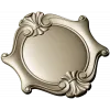Rococo Shell Cartouche STL for CNC