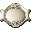 Rococo Shell Cartouche STL for CNC