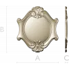 Rococo Shell Cartouche STL for CNC