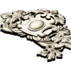 Vineleaf Cartouche STL for CNC Milling