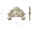 Vineleaf Cartouche STL for CNC Milling