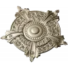 Auric Fleur Rosette - STL 3D model for CNC milling