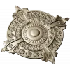 Baroque Rosette 3D STL for CNC