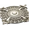 Baroque Rosette 3D STL for CNC